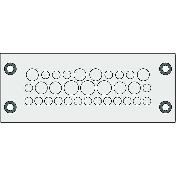 icotek Kabeldurchführungsplatte KEL-DPZ 24/32 gr
